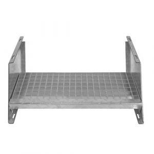 Marche pour Escalier Caillebotis 600mm x 240 mm - Acier Galvanisé DIN 24537 EN ISO 1461
