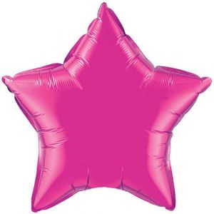 Qualatex - Ballon de baudruche en aluminium (91cm) (Taille unique) (Magenta) - UTSG4547