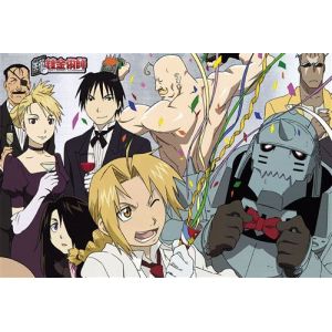 Fabulous Poster Full metal alchemist celebration (31cm x 46cm)