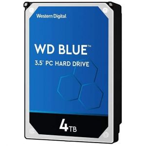 WD Blue WD40EZAZ - Disque dur - 4 To - interne - 3.5" - SATA 6Gb/s - 5400 tours/min - m&eacute;moire tampon : 256 Mo