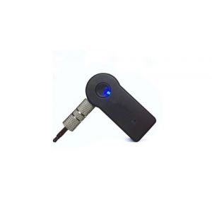 Adaptateur bluetooth noir mini récepteur/transmetteur audio stéréo sans fil jack 5. 0mm pour télévision pc casque voiture