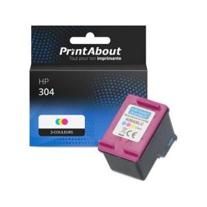 Cartouche compatible HP 304 (N9K05AE) - 3-couleurs