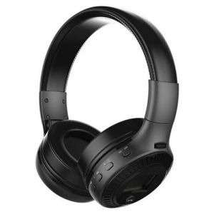 Casque Bluetooth 4.1 B19 Extra Bass - Pliable, Stéréo Sans Fil, Noir