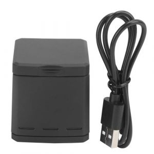 Chargeur de batterie TELESIN 3 emplacements pour Gopro Hero 8/7/6/5