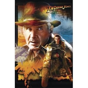 INDIANA JONES POSTER, Affiche 101,5 cm x 68,5 cm