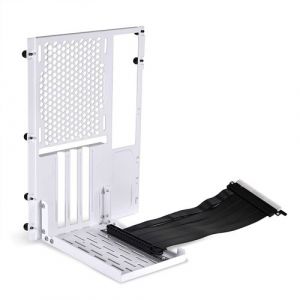 LIAN LI Riser PCI-E O11DMini-1 avec équerre (Blanc)
