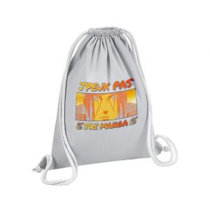 Fabulous Sac de Gym en Coton Gris J'peux Pas J'ai Manga Itachi Naruto 12 Litres