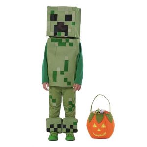 D&eacute;guisement enfant Halloween : Minecraft Creeper, taille XL (135 - 145cm)