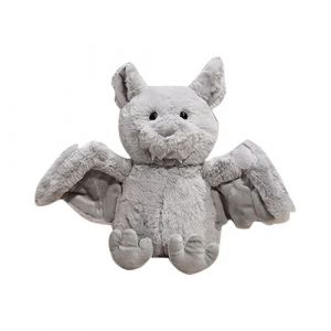 Peluche de Petit diable chauve-souris Halloween D 24 cm-gris