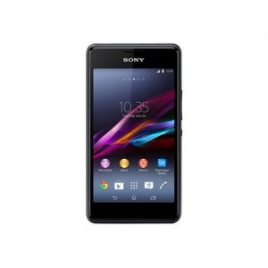 Sony XPERIA E1 - 3G smartphone - RAM 512 Mo / M&eacute;moire interne 4 Go - microSD slot - &Eacute;cran LCD - 4" - 800 x 480 pixels - rear camera 3 MP - noir
