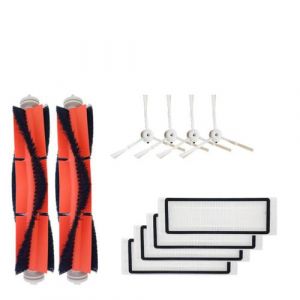 2 Brosses + 4 + 4 Side BROSSE Filtre pour Xiaomi 1S / Roborock T65 Aspirateur_onaeatza404