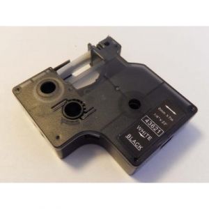 Ruban Cassette Cartouche 6mm vhbw pour Dymo Labelpoint 200, 250, 300, 350 comme Dymo D1, 43621.
