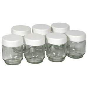 Lot De 9 Pots Pour Yaourtiere V2 Pour Pieces Preparation Culinaire Petit Electromenager Lagrange - 430101