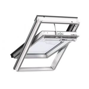 Fen&ecirc;tre de toit solaire &agrave; rotation GGL Confort Blanc 55x78cm - VELUX - GGL CK02 207630