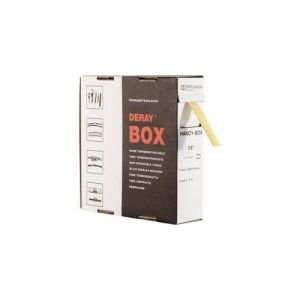 Gaine thermor&eacute;tractable sans colle 2:1 DSG Canusa DERAY-Box 8610016102 jaune &Oslash; avant retreint: 1.60 mm 10 m