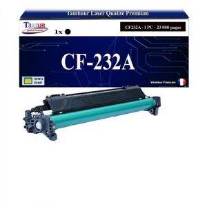 T3AZUR -Kit Tambour  compatible avec HP CF232A (32A) pour HP LaserJet Pro M203dn, M203dw, M118dw, M148dw, M148fdw, M227fdn, M227fdw,M227sdn