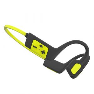Écouteurs à conduction osseuse Bluetooth oreille ouverte micro intégré MP3 ultralégers étanches pour sport et natation