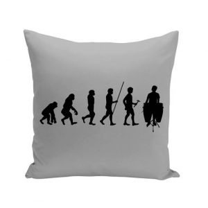 Fabulous Coussin gris Evolution Congas [40x40 cm]