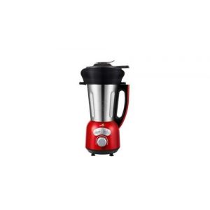 Senya blender chauffant cook&ice rouge et son panier vapeur en silicone piable de 2l sycp-hb008ra