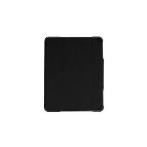 STM dux plus - Étui à rabat pour tablettes/accessoires - noir - 9.7" - universitaire - pour Apple 9.7-inch iPad (6ème génération)