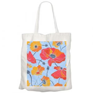 Fabulous Grand sac pour shopping Motif Coquelicot