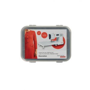 Set de Pieds-de-Biche D&eacute;coratifs pour Bernette b37 / b38 &ndash; Bernette(...) - Rouge