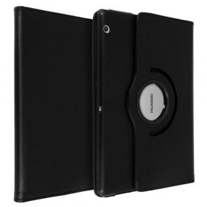 Housse pour Huawei MediaPad T3 10'' Protection Intégrale Support Rotatif 360° Noir
