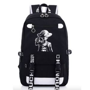 Sac &agrave; dos One Piece Luffy Noir 48 cm
