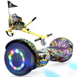 Hoverboard+Hoverkart EVERCROSS 6,5Hip+Hip AutoéquilibreLED Bluetooth 700W