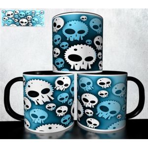 Mug collection design - Halloween Tête de Mort 890