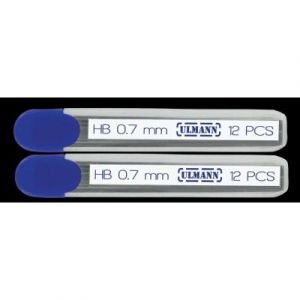 2 etuis de 12 mines HB 0,7 mm