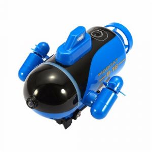 Bateau t&eacute;l&eacute;command&eacute; Mini sous-marin Jouet-Bleu