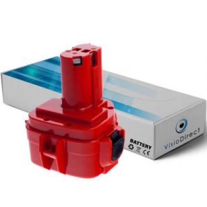 Batterie pour Makita 6217D marteau perforateur 3000mAh 12V - Visiodirect -