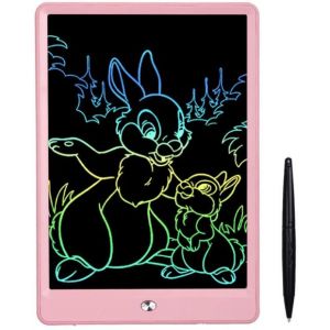 Tablette d'&eacute;criture LCD Tablette de dessin de 10 pouces pour enfants, tableau de griffonnage &agrave; &eacute;cran color&eacute; et bloc de dessin pour enfants pour les &acirc;ges 2+