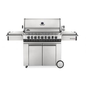 Barbecue &agrave; gaz Prestige Pro 665 SIB inox 5 br&ucirc;leurs + Sizzle Zone + br&ucirc;leur arri&egrave;re + fumoir - Napoleon