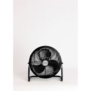 Ventilateur AIR FLOOR RETRO CREATE de sol du style industriel Noir