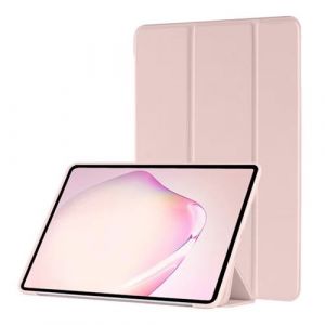 Housse de protection Samsung Galaxy Tab S9-FE - Silicone souple - Rose - Anti-chute
