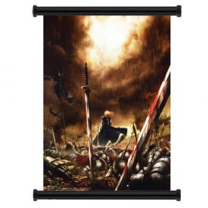 Poster en toile &eacute;tanche avec cadre en PVC - Fate Zero Fate Stay Night (#266),60x90