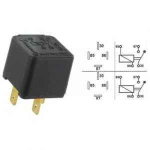Relais Universel 12 Volts 30 Amp&egrave;res 4 Plots