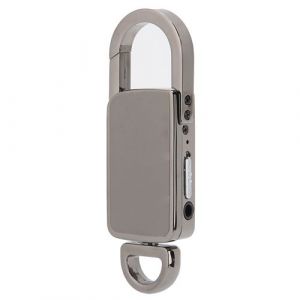 Dictaphone numérique porte‑clés lecteur MP3 16G - Argent