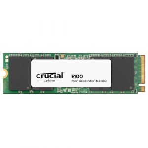 Crucial E100 - SSD - 480 Go - interne - M.2 2280 - PCIe 4.0 x4 (NVMe)