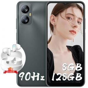 Téléphone portable 4G Blackview A52 Pro 6,517 8Go+128Go 5180mAh 13MP Android 13 Noir avec Blackview Airbuds 20