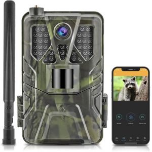 Caméra de Chasse 4K - NEOZHOU - 36MP - 4G - Panneau Solaire - IP66