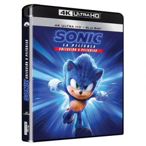Sonic, le film 1 - 3 (Blu Ray 4K Ultra HD) / Sonic the Hedgehog 1 - 3
