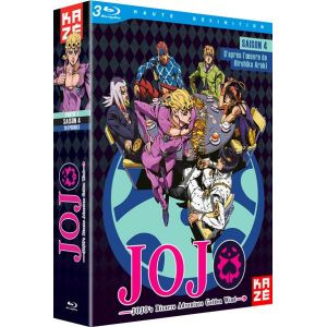 Coffret Jojo's Bizarre Adventure Golden Wind Saison 4 Blu-ray
