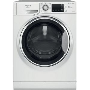 HOTPOINT - Lave-linge séchant posable 10kg Steam Hygiène - NDBD107489WSAFR Blanc 85x59.5x60.5