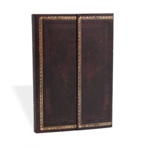 Carnet ligné Paperblanks Flexis Noir Marocain Mini