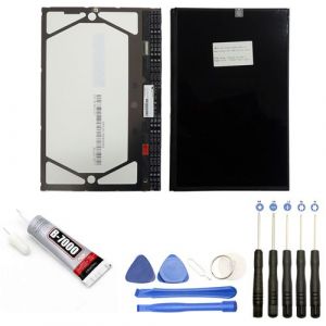Visiodirect® Ecran LCD compatible avec Samsung Galaxy Tab 4 10.1 T530 Series + Kit outils + Colle B7000 Offerte