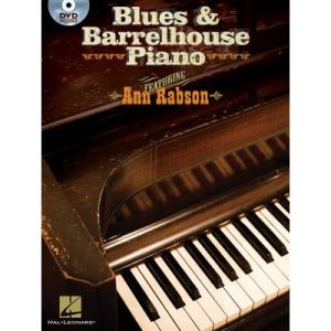 M&eacute;thodes et p&eacute;dagogie HAL LEONARD RABSON ANN BLUES AND BARRELHOUSE PIANO PF + DVD - PIANO SOLO Piano