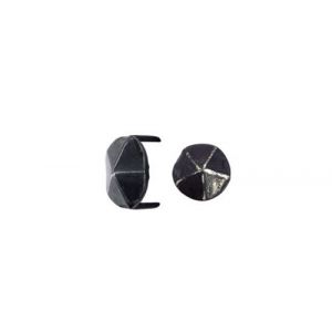 Cache vis fer forgé HSI tête diamant forme ronde - 2 pointes 25x14mm - 179970